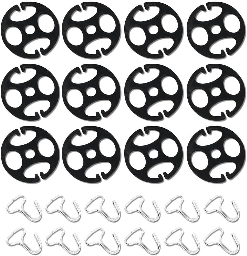 Emergency Car Seat Cover Replacement Kit – 24PCS Metal & Plastic Hooks