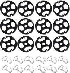 Emergency Car Seat Cover Replacement Kit – 24PCS Metal & Plastic Hooks
