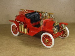Photo-etched detailing set for Ford Model T 1914 Fire truck by ICM 24004, 1/24