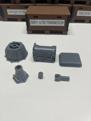 3D Printed CHEVY BLOWN BIG BLOCK with 4L75E-R Trans 1/24th – 1/10th MADE IN USA