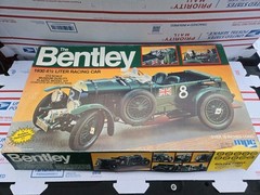 Vintage MPC 1930 Bentley 4 1/2 Litre Supercharged Model Kit,FOR PARTS OR REPAIR