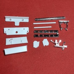 Misc. Junkyard Parts 1931 Bugatti Victoria 1:24 scale model car part Lindberg.