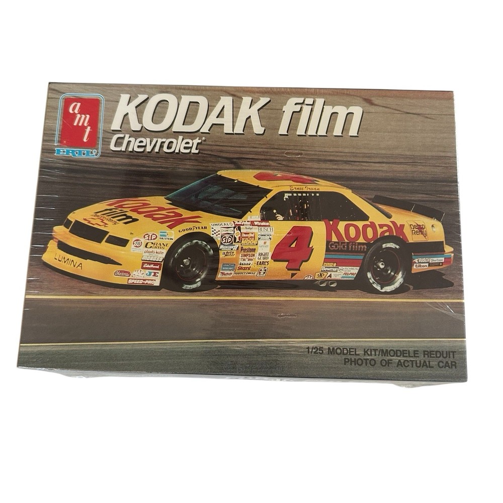 Ertl AMT 1:25 Scale Car Model Kit #4 Kodak Film Chevrolet 1990 Vintage NOS