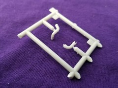 RADIATOR HOSES for Galaxie 1948 Chevrolet Aerosedan 1:25 Model Kit 46 47