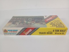 German 8 Ton Half Track Quad. 20 m/m AA AHM 1:72 Model Kit 552 Sealed Box 1974