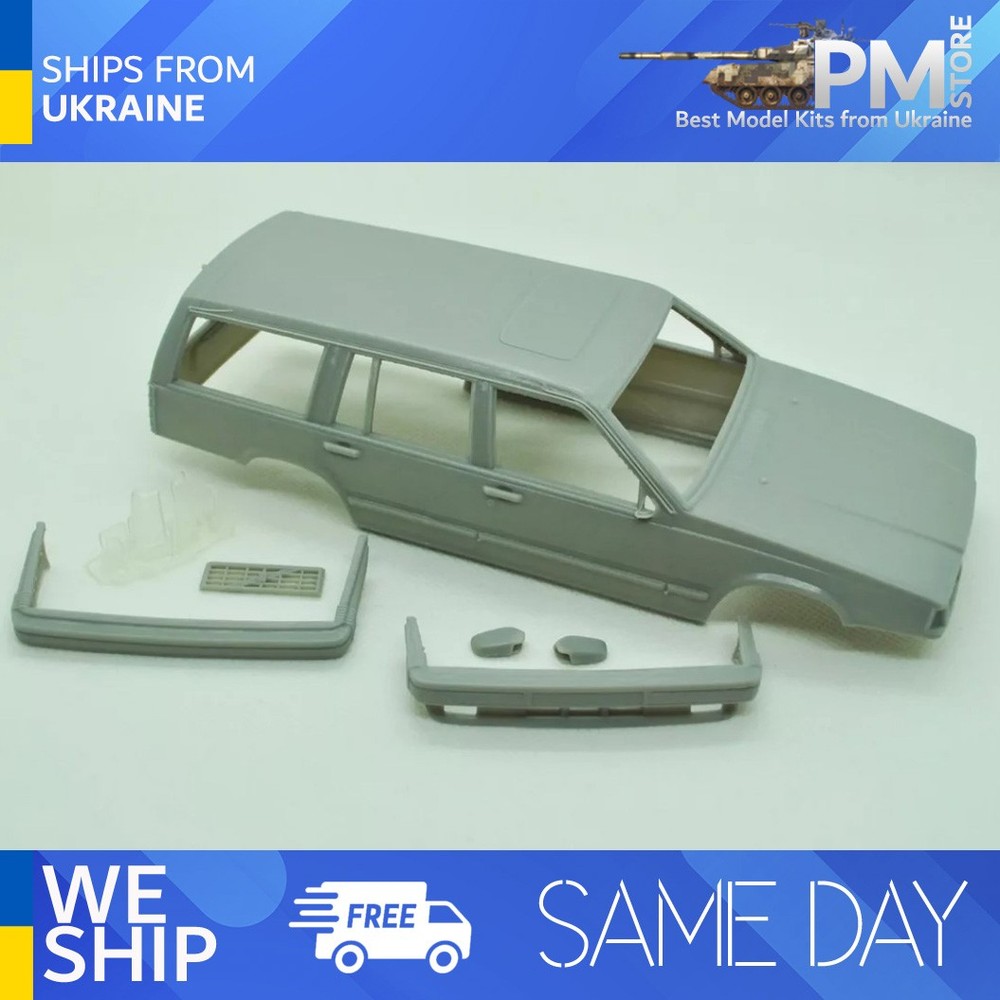 DiOlex DP24013 1/24 Resin NOT CAST Volvo 745 Station Wagon transkit for Italeri
