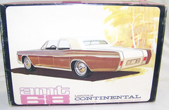 1968 Lincoln Continental AMT Model Box 6428-200 BOX ONLY