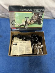1986 Monogram “Show Rod” Bad Medicine #2746 In Box With Manual Ships Fast!!