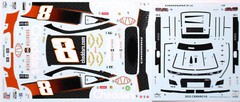 NASCAR DECAL # 8 CHEDDAR’S 2024 CHEVROLET CAMARO KYLE BUSCH 1/24 POWERSLIDE