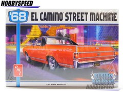 AMT CHEVY EL CAMINO STREET MACHINE PLASTIC MODEL CAR KIT 1/25 sk 2 AMT1484 NEW