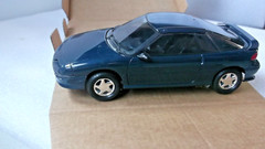 ERTL AMT 92 CHEVROLET GEO STORM GSI Dealer Promo Model 1:25 BENNINGTON BLUE 6155