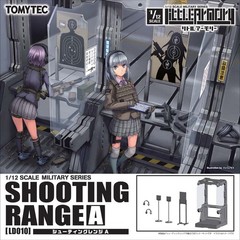 TomyTec Little Armory 1/12 SHOOTING RANGE A Model Kit LD010