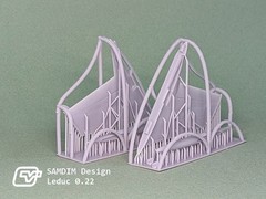 Leduc 0.22 model kit 1/72 scale 3D printed Complete kit