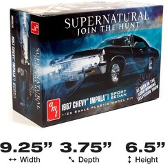 1967 Chevy Impala 4-Door Supernatural 1:25 Scale Model Kit