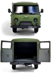 [NEW] 1/35 RUSSIAN UAZ 3909 VAN OLD CAR VEHICLE PLA MODEL DIECAST ACADEMY 13552
