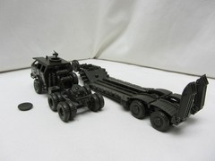 ROCO MINITANKS DBGM #179/180 US Army WWII M26 Dragon Wagon Tank Transporter