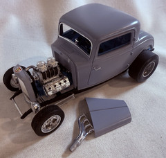 Lot of 5 Well Built Model Cars Junkyard – 1920s 1930s Custom Hot Rods, Revell