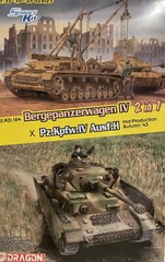 Dragon Models 6951, 2 in 1, Sd. Kfz. 164 Bergepanzerwagen IV/Pz.Kpfw.IV Ausf.H