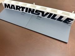 Nascar Cup Series Ross Chastain Wall Ride Die Cast Display 1/24 Martinsville
