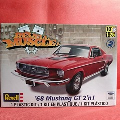Front End 1968 Ford Mustang 1:25 scale model car part Revell