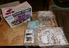 1/24 2016 monogram 1955 ford F-100 street rod plastic model kit see description