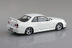 Qingdao Cultural Teaching Materials 1/32 The Snap Kit Series Nissan R34 Sky