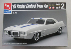 AMT ERTL ’69 1969 PONTIAC FIREBIRD TRANS AM 1:25 SCALE MODEL CAR KIT 8586 2001