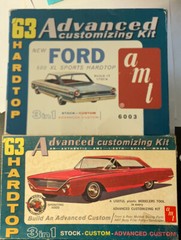 TWEEZERS TOOL FINS 63 Ford Galaxies 500 XL 139 1530 AMT 1:25 Model Car Parts