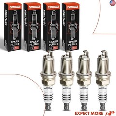 A-Premium Iridium Platinum Spark Plugs L4 1.4L Compatible with Jeep Renegade