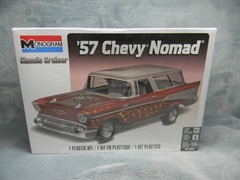 1/24 SCALE MONOGRAM 1957 CHEVY NOMAD WAGON WHITE MODEL KIT #85-0883-SEALED!