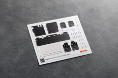1:43 3D Detail Set Interior Exterior for UAZ 469 Zvezda 43007