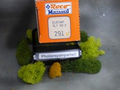 Roco Minitanks Modern West German Elefant SLT 50-2 Tank Transporter Lot #443Z©