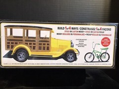 AMT 1269M/12 1929 FORD WOODY/PICKUP 4 in 1 MODEL KIT-NIB-1/25 SCALE