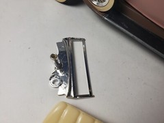 Vintage Hubley 1930 Packard Roadster 1:20 Parts Metal Model Car Kit Built Lot