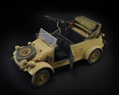 PLATZ italeri 1/9 WWII German Kubelwagen Type 82 plastic model