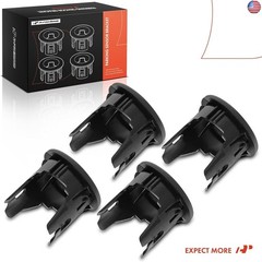 A-Premium 4-PC Rear Inner & Outer Parking Assist Sensor Retainer Bezels