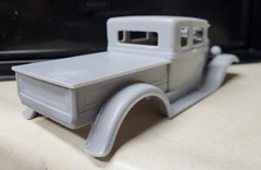 1/24 scale resin 3d printed 1934 Ford Blown Streetrod body model slot car