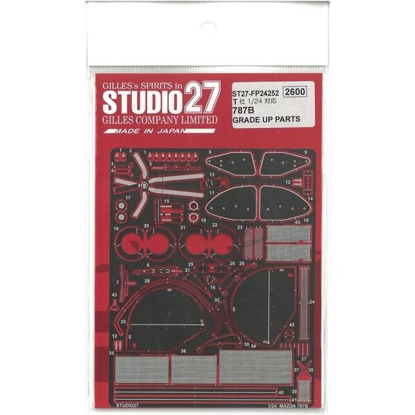 STUDIO27 1/24 MAZDA 787B Upgrade PARTS for TAMIYA FP24252 Detail Up Parts