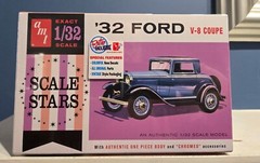 AMT 32 Ford V-8 Coupe Authentic Model Kit 1181/12 ~ Factory Sealed ~ New in Box