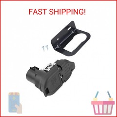 Kefly Trailer Plug Connector (7 Pin & 4 Pin), 7 Way Blade & 4 Way Flat Towing So