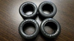 1971 Valiant Scamp Dart NASCAR 1/25 rim wheel Goodyear slick tire race car sweet
