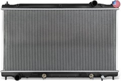 DNA Motoring OEM-RA-13403 1-Row Aluminum Core Radiator Compatible with 14-17