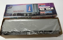 Monogram Fruehauf 40 Foot Van Trailer Harley-Davidson Vintage Model #1207-1980
