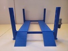 4 Post Lift For 1/10 Scale Garage Mini Display RC Double Stack Car Storage
