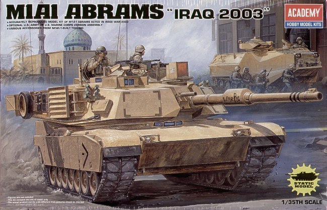 Academy 13202 1/35 M1A1 Abrams MBT Iraq 2003
