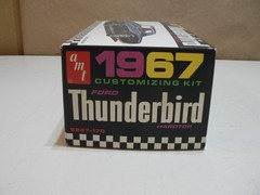 Vintage AMT 1967 Thunderbird H.T. 1/25 Model Kit 6227-170 New Open Box Parts