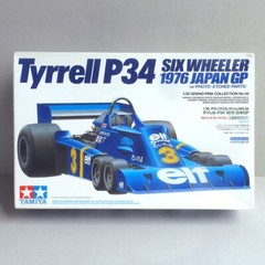 TAMIYA 1/20 Tyrrell P34 Six Wheeler 1976 Japan GP Kit 20058 w/Photo-etched parts