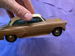 1950s Chevrolet Chevy 2 Door Dealer Promo Car Bank – shoreline beige