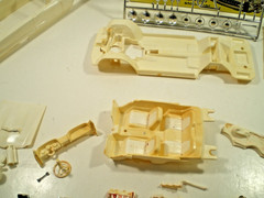 VINTAGE AMT 1960 THUNDERBIRD CONVERTIBLE KIT #1260 REBUILDER OR PARTS *L@@K!