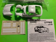 LOT OF 3 DODGE VIPER GTS COUPE MODEL KITS AMT ERTL -REVELL 1/25 SCALE NEW LOOK!!